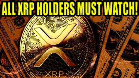 XRP RIPPLE IT WILL HAPPEN ALL IN ONE BANG YouTube