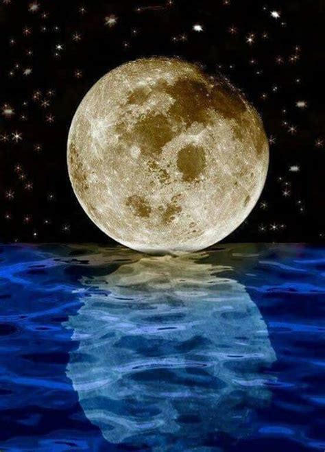 Beautiful Moon Moonscape Moonlight