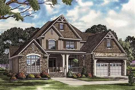 Plan 59657nd Unique Inviting House Plan In 2020 Craftsman Style