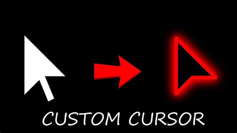 How To Get Custom Mouse Cursor Windows Youtube