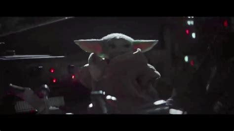 Baby Yoda Pushing Buttons Scene Youtube