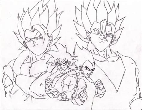Você está no site mais completo de desenhos para colorir, pintar e imprimir. Dibujo de Goku y Vegeta para imprimir y colorear ...
