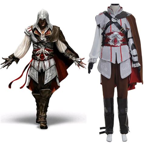 Custom Made Assassins Creed II Ezio Auditore Da Firenze Costume