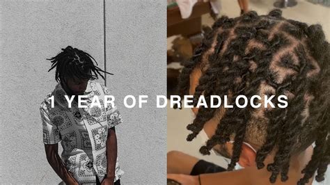 1 Year With Dreads My Dreadlock Journey Youtube