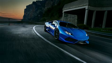Free Download Blue Lamborghini Huracan Wallpaper Wallpaper Stream