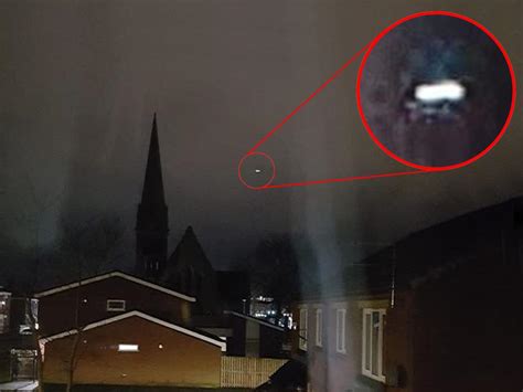 Did You See This Ufo In The Sky Over Preston Last Night Lancashire
