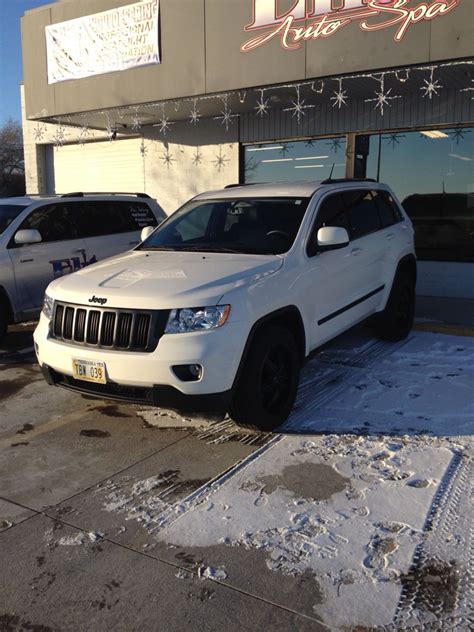 Jeep Cherokee White With Black Rims Wallace Gittings