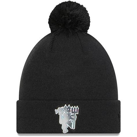 Rep Manchester United In Style With This Iridescent Cuffed Knit Hat
