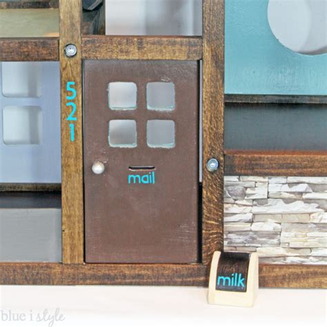 Diy Dollhouse Makeover Blue I Style Creating An Organized And Pretty