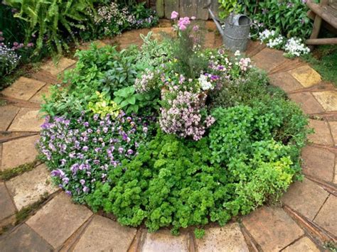 Garden Small Round Herb Garden Design With Herb Garden Design Ideas