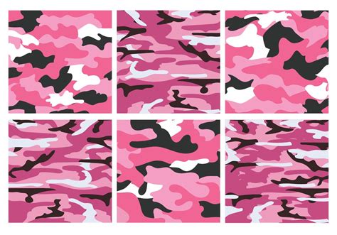Pink Camo Vector Textures Download Free Vector Art Stock Graphics
