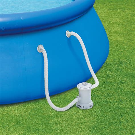 Summer Waves 10′ X 30″ Quick Set Ring Pool With 600 Gph Filter Pump