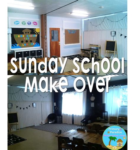 Sunday School Classroom Set Up How Start Activity After Holiday