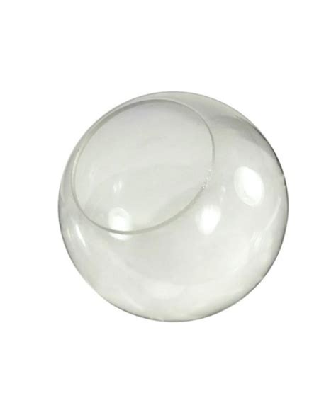 Clear Acrylic Globes With Fitter Hole Versatile Lighting Globes In