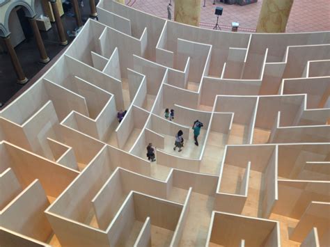 Giant Maze Taking Over National Building Museum Wtop