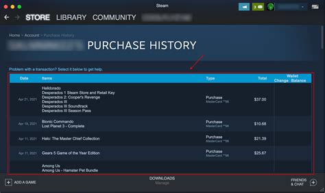 How To View Your Purchase History In Steam