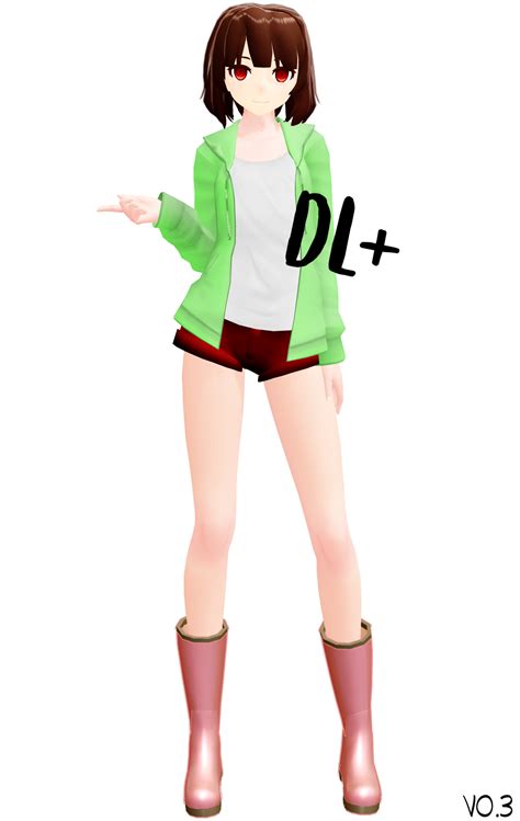 Mmd Model Chara Storyshift Dl Added The Pants By Poi789 On Deviantart