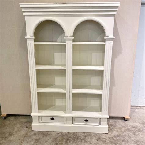 Double Arch Bookcase Nadeau Charleston