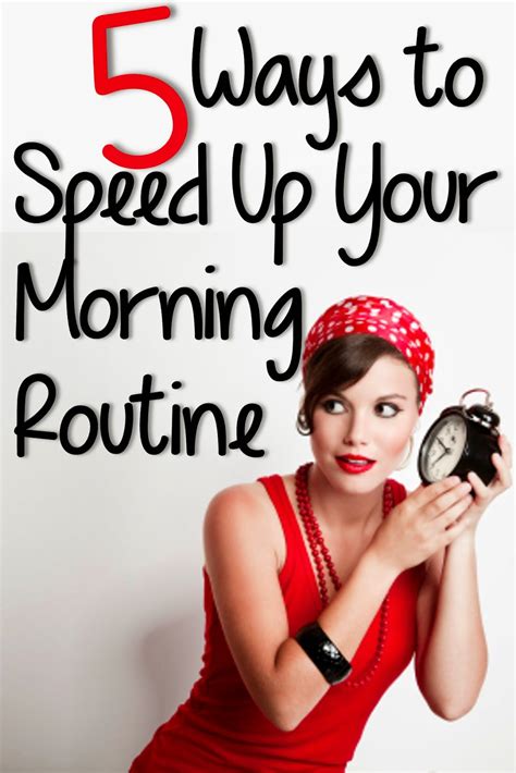 5 Ways To Speed Up Your Morning Beauty Routine