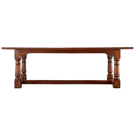 French Provincial Cherrywood Farmhouse Extending Dining Table C1850 At