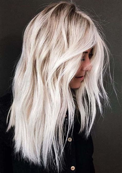 Favourite Platinum Blonde Hair Color Ideas For Women In 2020 Platinum