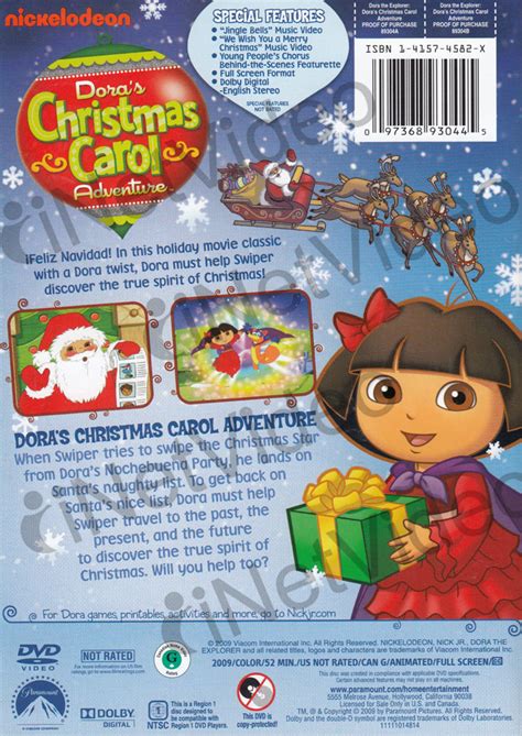 Dora The Explorer Christmas Carol Adventure Map