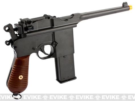 Hfc Full Metal Wwii Mauser M712 Airsoft Gas Pistol Airsoft Guns Gas