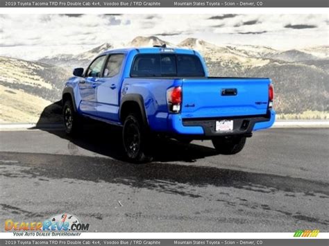 2019 Toyota Tacoma Trd Pro Double Cab 4x4 Voodoo Blue Trd Graphite