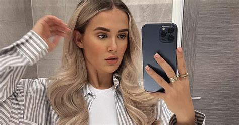 molly mae hague shows off new stylish short hair as she ditches her extensions mirror online