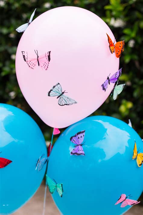 DIY Butterfly Balloons | Butterfly balloons, Butterfly birthday decorations, Butterfly birthday 