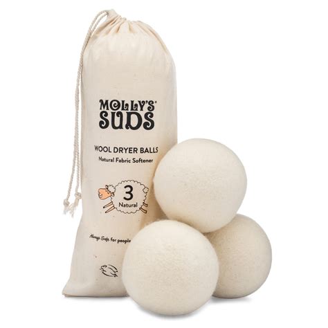 Mollys Suds Wool Dryer Balls 3 Balls Vitacost