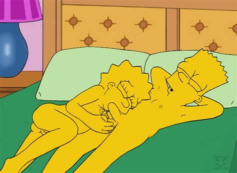 Xbooru Bart Simpson Bed Bedroom Brother And Sister Fellatio Gif Guido L Incest Lisa Simpson