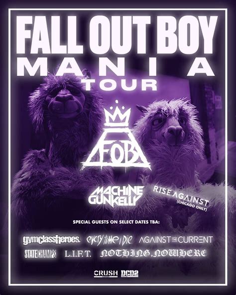 Fall Out Boy Announce New Tour Chorusfm