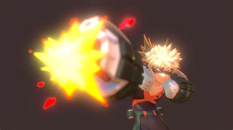 Bakugo 3d Models Sketchfab