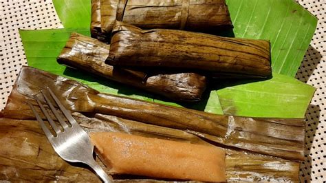 Cassava Suman Budbud Balanghoy In Filipino Desserts Snacks Hot Sex Picture