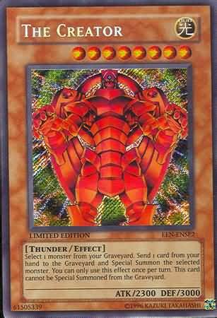 Maybe you would like to learn more about one of these? The Creator - Yu-Gi-Oh! Promo Cards - Yugioh | TrollAndToad