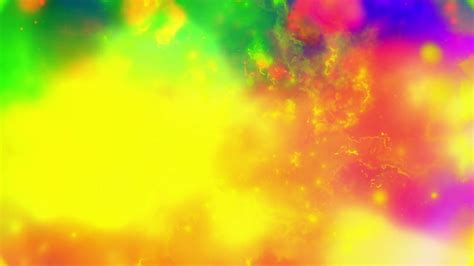 Color Pop Cosmic Animated Abstract Cg Particle Clouds Looping Seamless