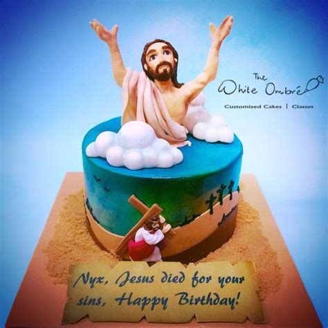 Jesus Saves Jesus Birthday Cake Cool Birthday Cakes Happy Birthday