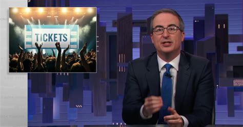 Watch Last Week Tonight Explains Why Concert Tickets Have Become So