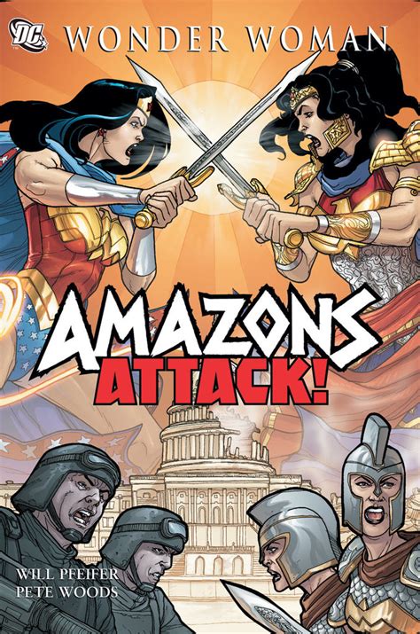 Wonder Woman Amazons Attack Tp Comic Art Community Gallery Of Comic Art
