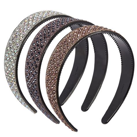 Hair Jewellery Gold Rhinestone Headband Rhinestone Headwear Crystal