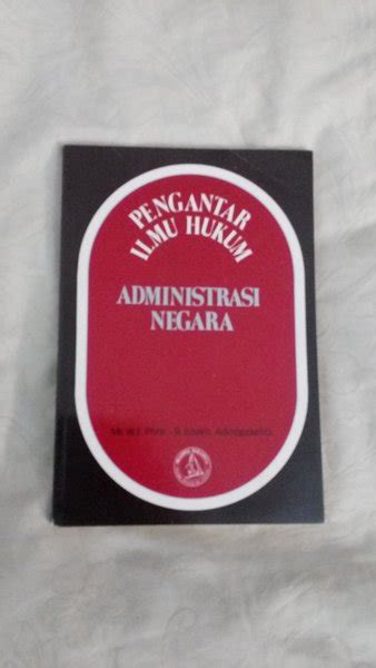 Jual Buku Asli Baru Pengantar Ilmu Hukum Administrasi Negara Mr W F Prins Di Lapak Arf Law