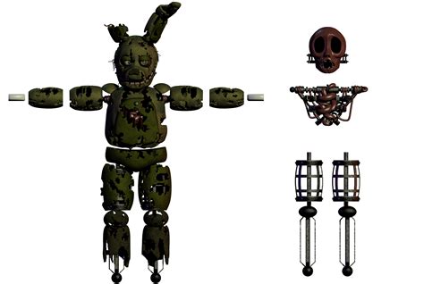 Springtrap V2 Wip Bare Endo By Coolioart On Deviantart