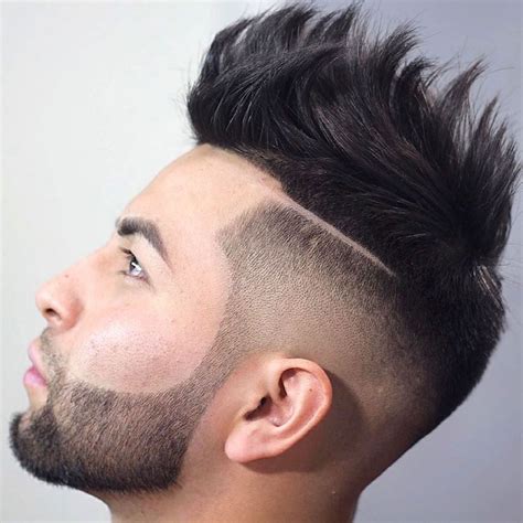 Awesome One Side Men Hairstyle Photo Pics