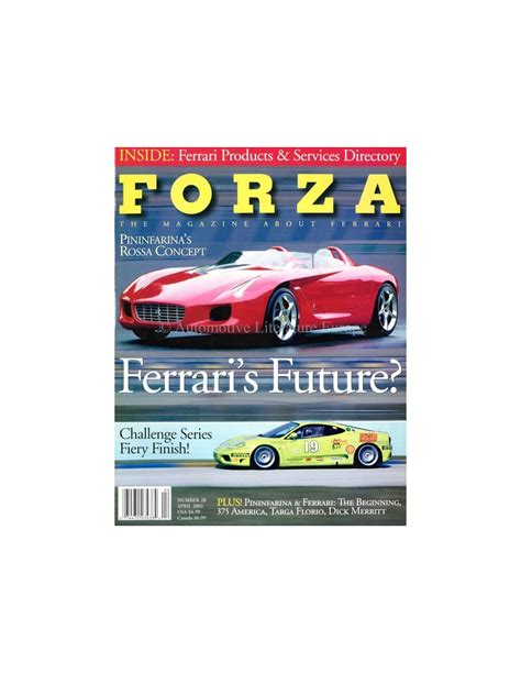 2001 Ferrari Forza Magazine 28 English