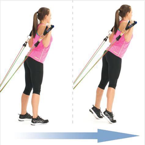 Standing Calf Raise Exercise How To Workout Trainer By Skimble