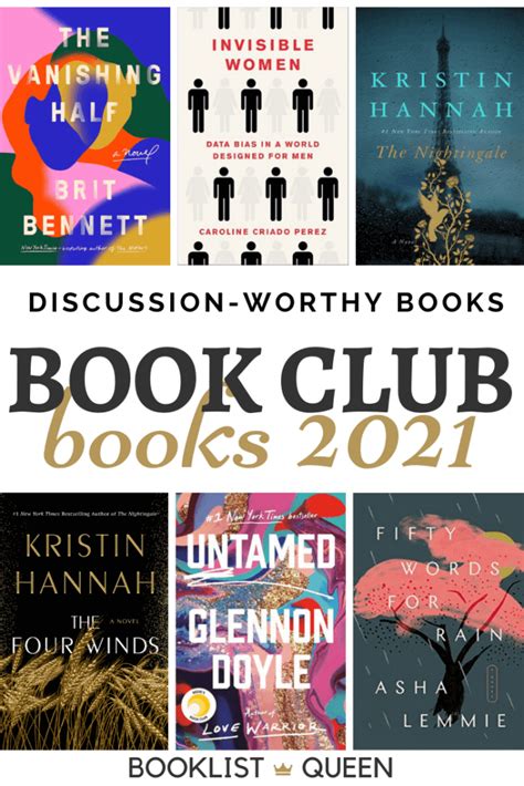 Looking For Book Club Recommendations For 2021 Just Choose One Of These Top 21 Book Club Books
