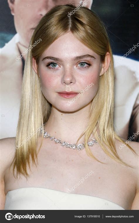 Actress Elle Fanning Stock Editorial Photo © Popularimages 137918510