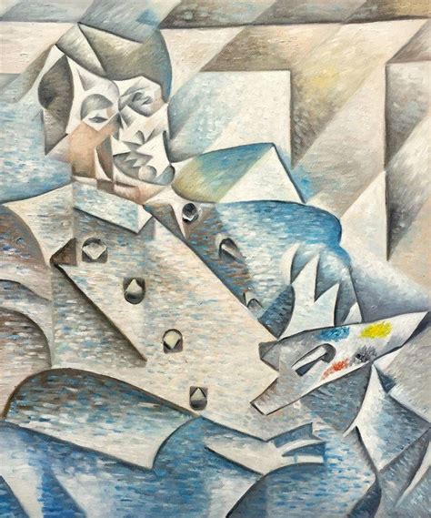 Portrait Of Pablo Picasso Juan Gris Reproduction At