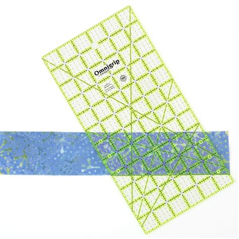 Omnigrip By Omnigrid 6 X 12 Non Slip Rectangle Quilting Ruler